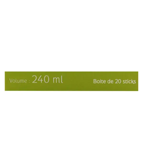 Naturactive Transit Stick Fluide Goût Pruneau 20 sticks