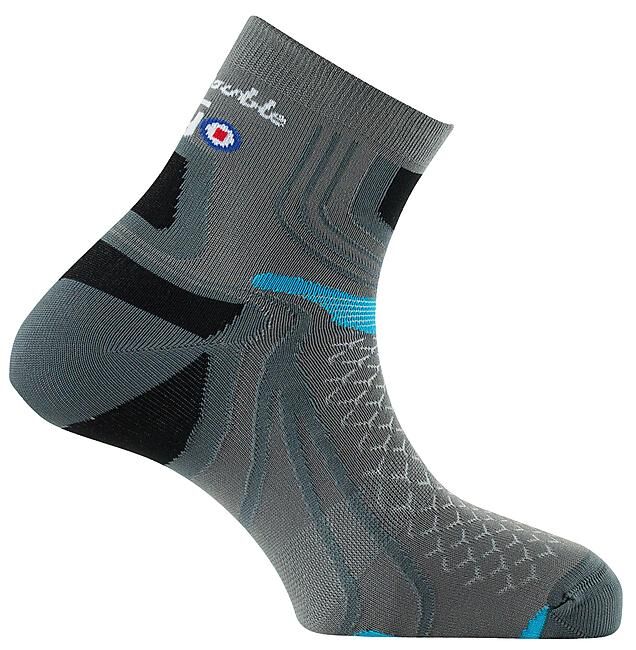 THYO - CHAUSSETTES DE RANDONNEE LA DOUBLE TREK LOW GREEN