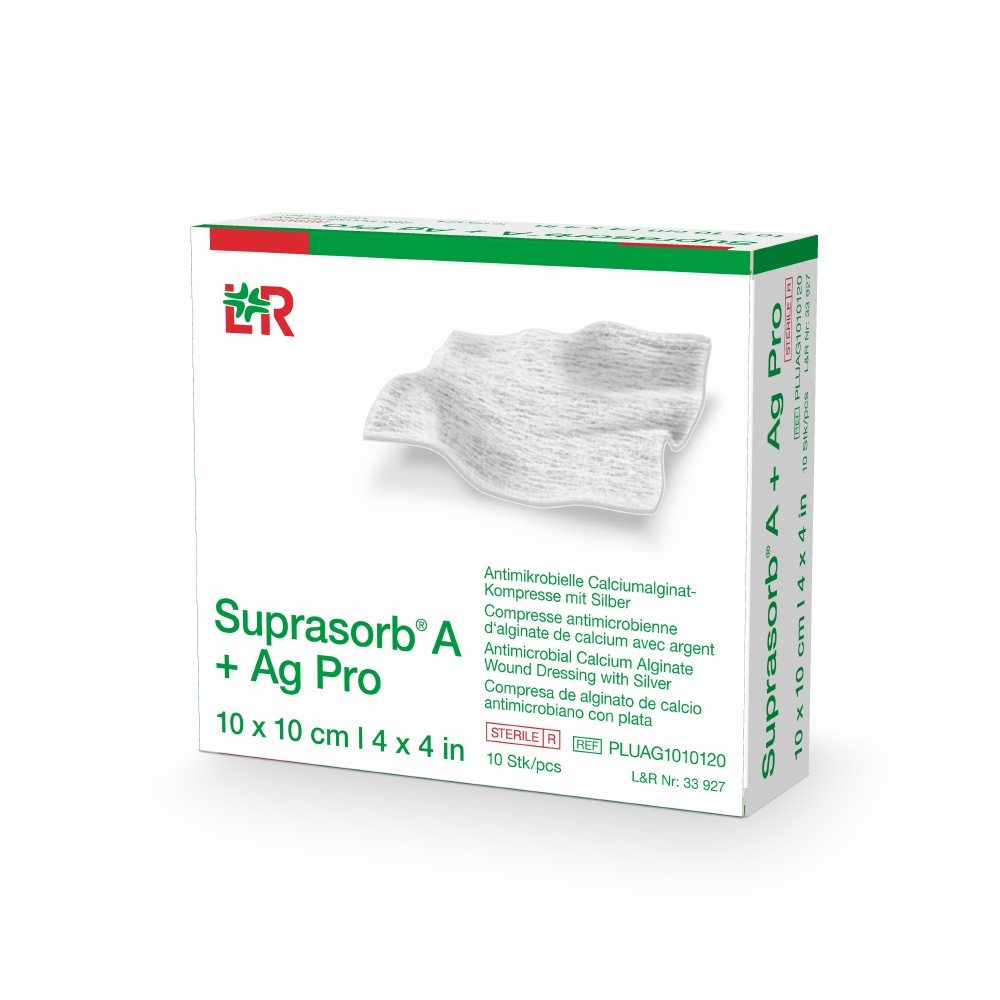 SUPRASORB A+Ag Pro<br>5 Stück, 2x45cm