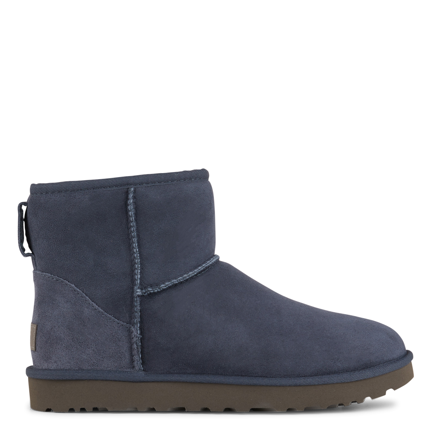 CLASSIC MINI II - Boots Classic II Mini en cuir | Bleu