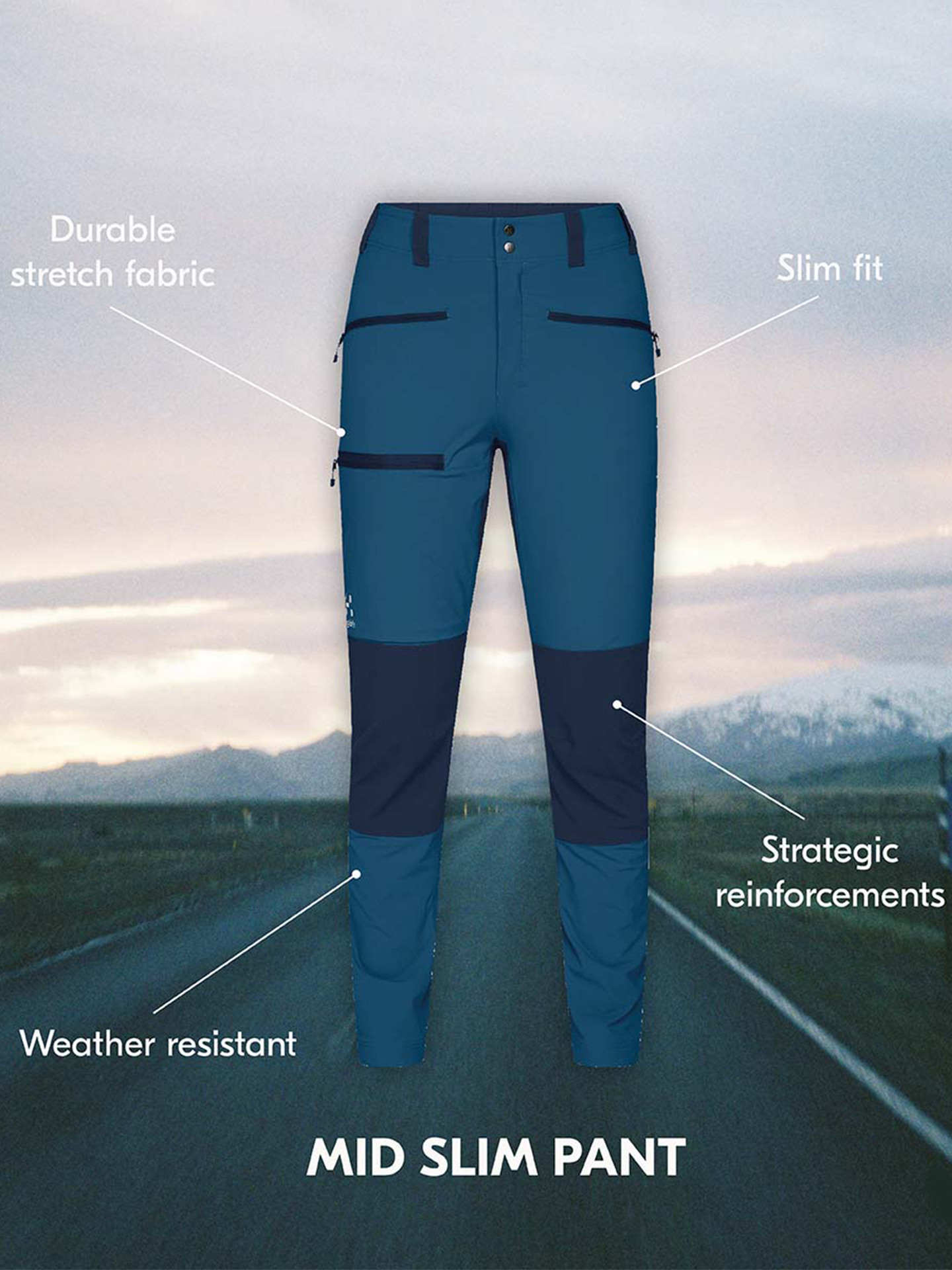 Mid Slim Pant