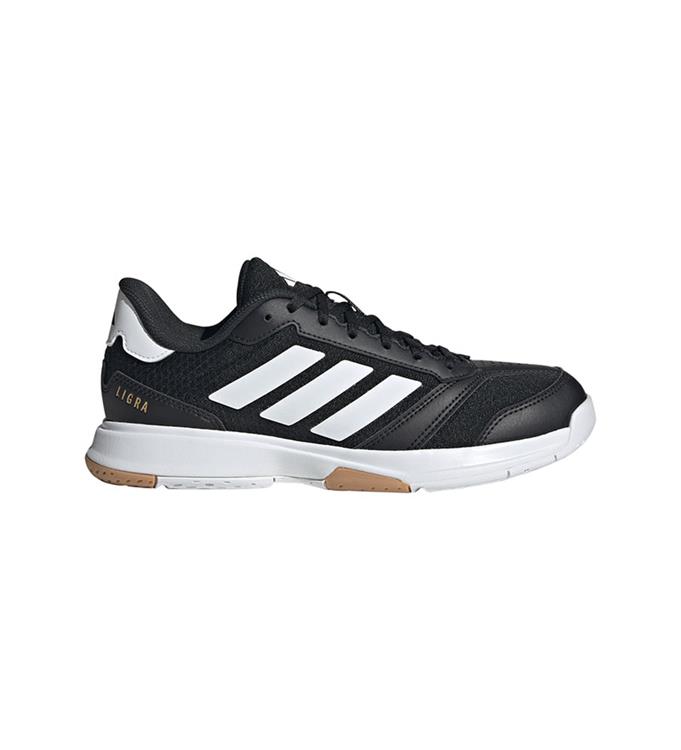 adidas Women Ligra 8 Indoor Schoenen CBLACK-FTWWHT-FTWWHT