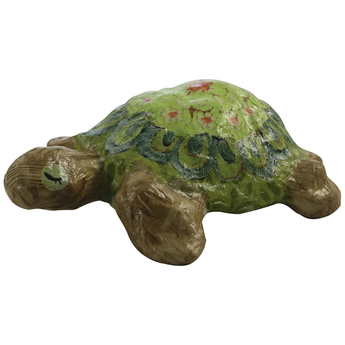 Tortue en papier mâché