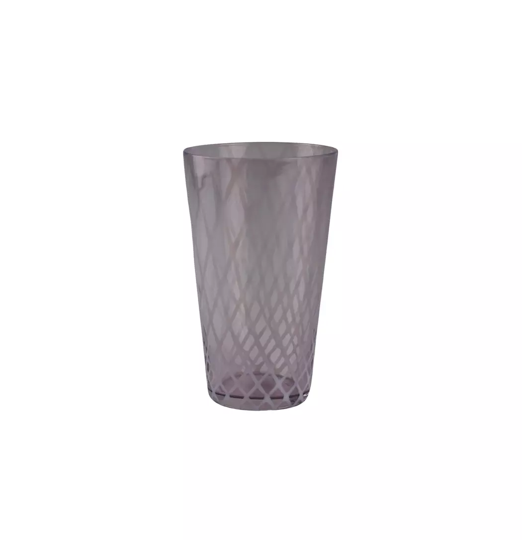 Trinkglas Riffel 15 cm