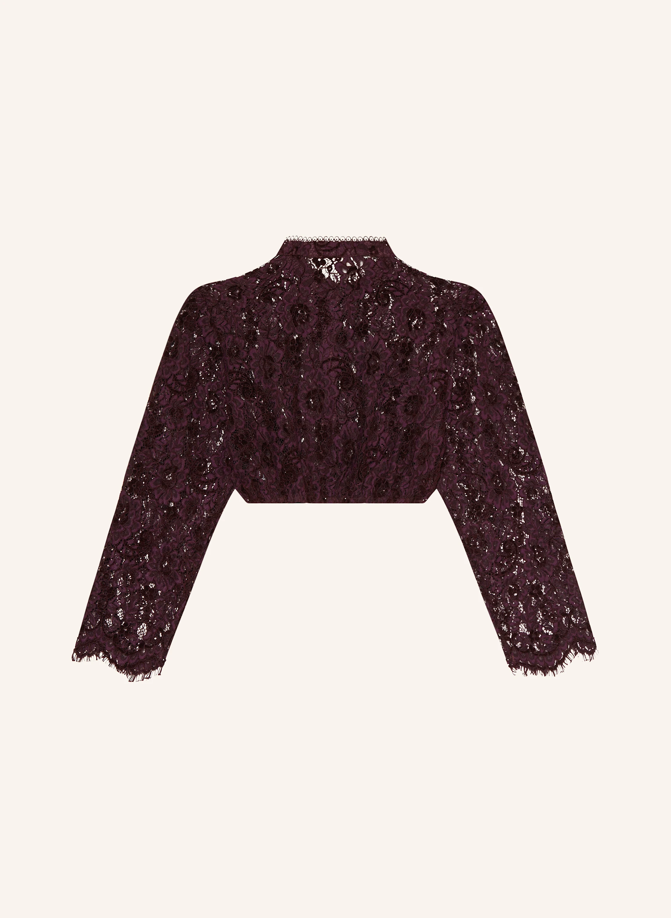 KRÜGER Dirndlbluse aus Spitze mit 3/4-Arm