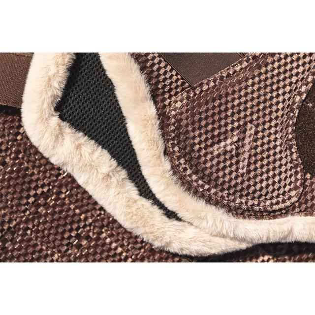 Beenbeschermers ANKY Check Velvet Bruin
