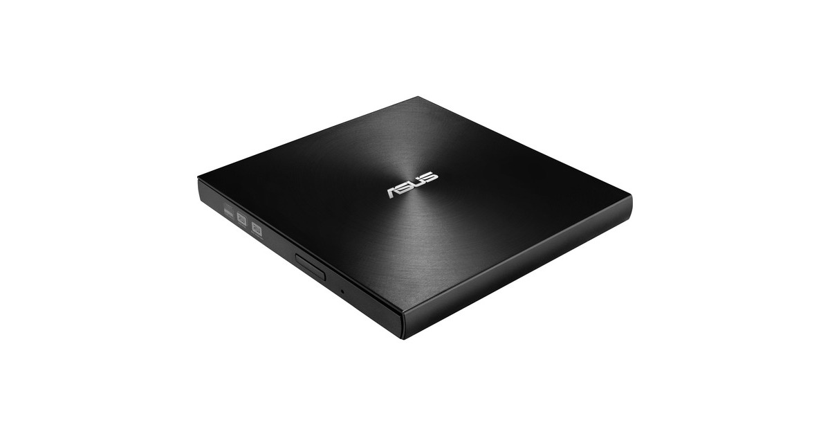 ASUSZenDrive U7M (SDRW-08U7M-U) externe dvd-brander  (Zwart, Incl. 2x M-DISC 4.7GB DVD)