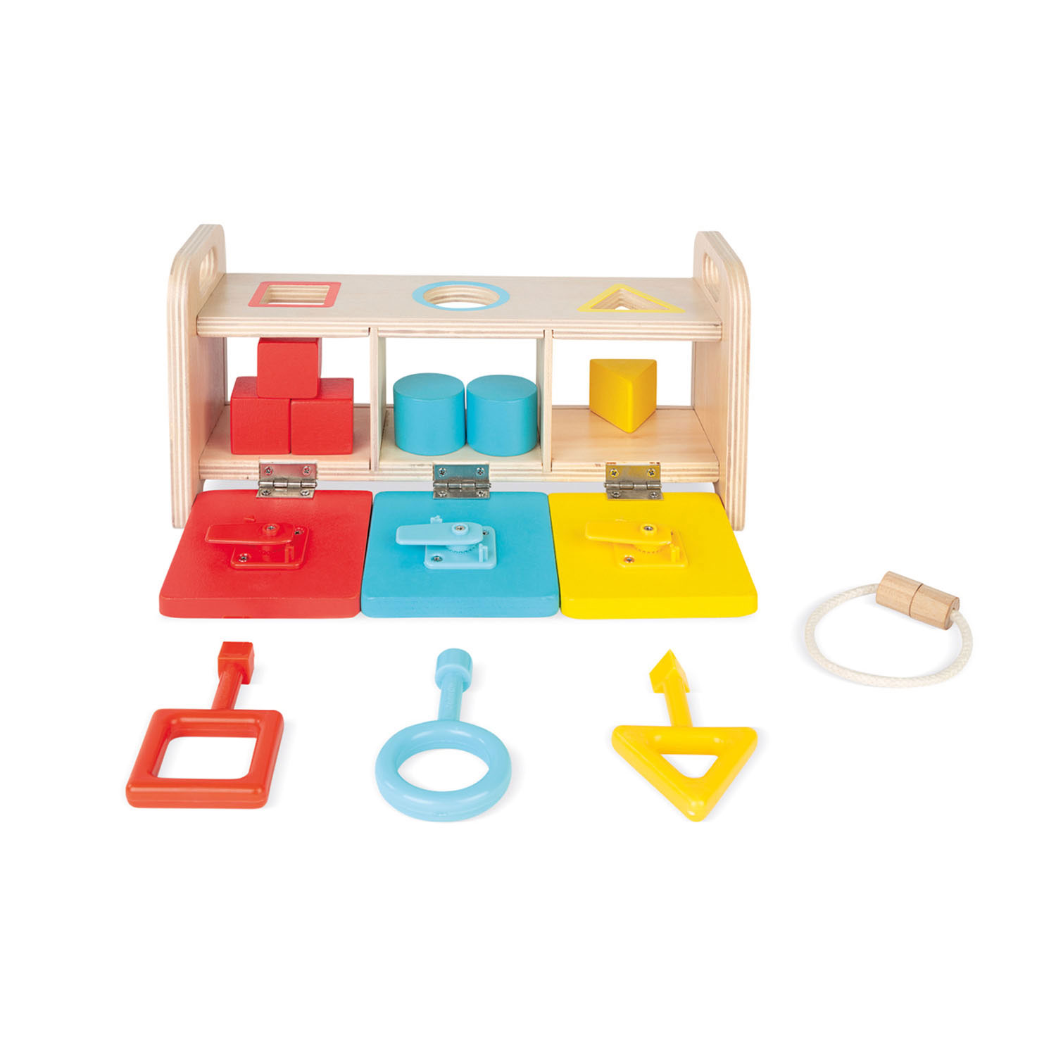 Janod Essential - Slotenbox met Vormensorteerder