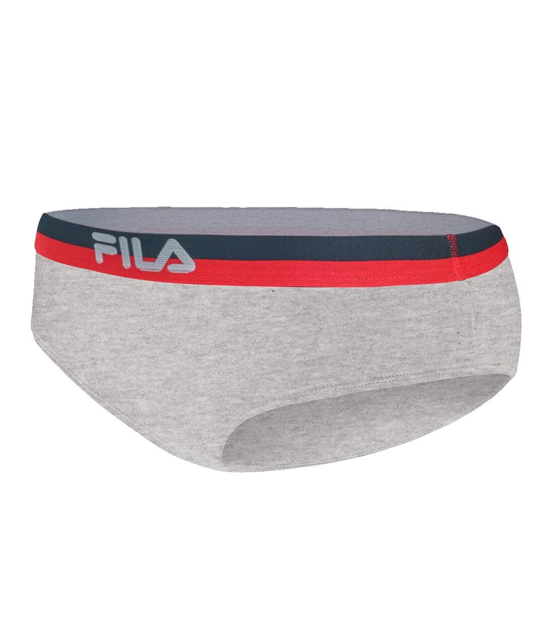 Boxer Shorty Femme Licence Sport compatible Fila Collection-Assortiment modèles photos selon arrivages- Pack de 3 Shorty Coton 6050