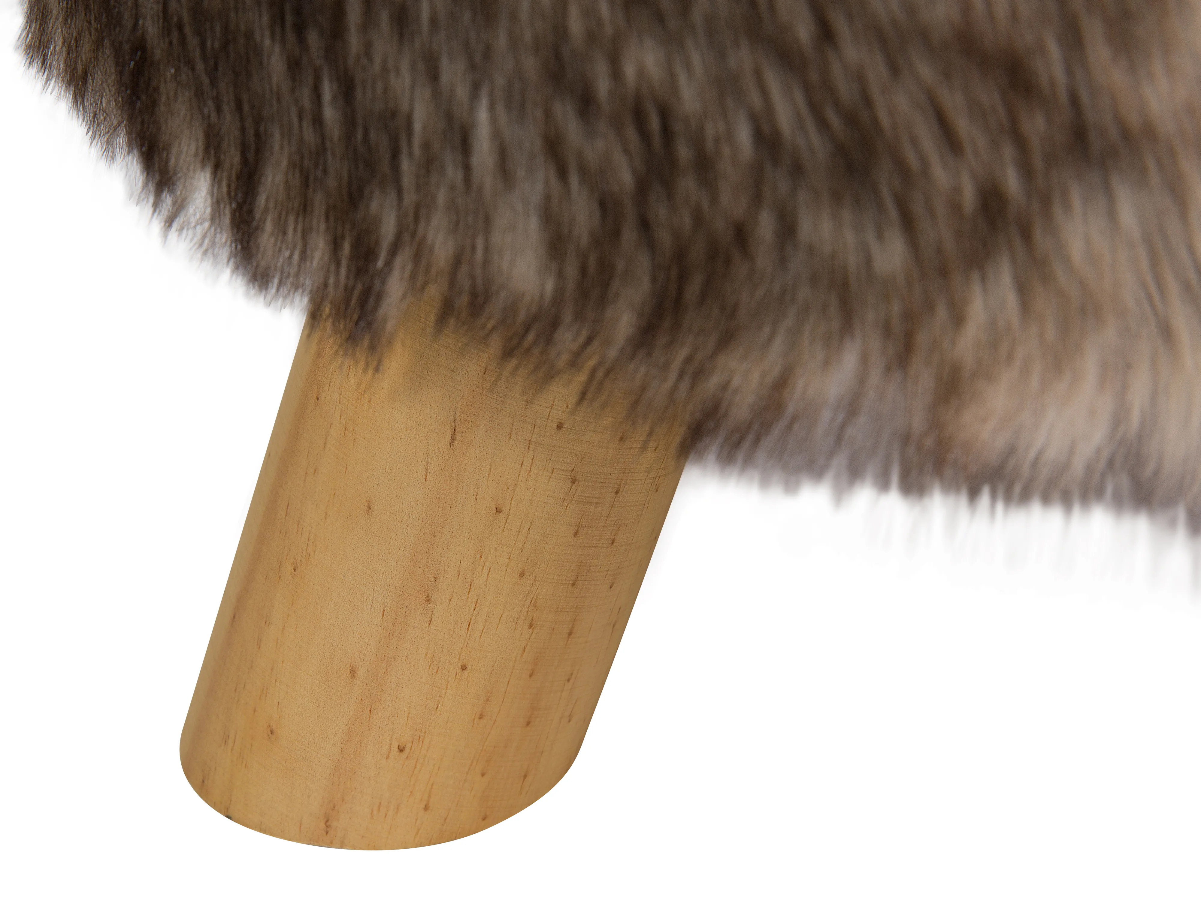 Hocker TOPEKA Nepbont Bruin