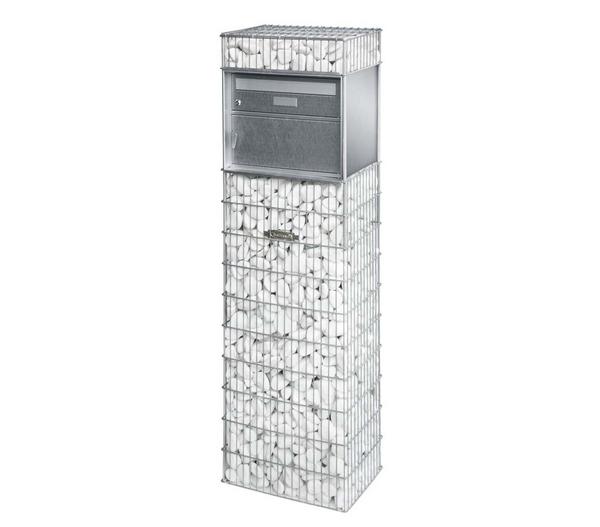 bellissa Briefkasten Gabione, 44 x 31 x 143 cm
