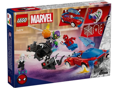 LEGO Spider-Man racewagen en Venom Green Goblin (76279)