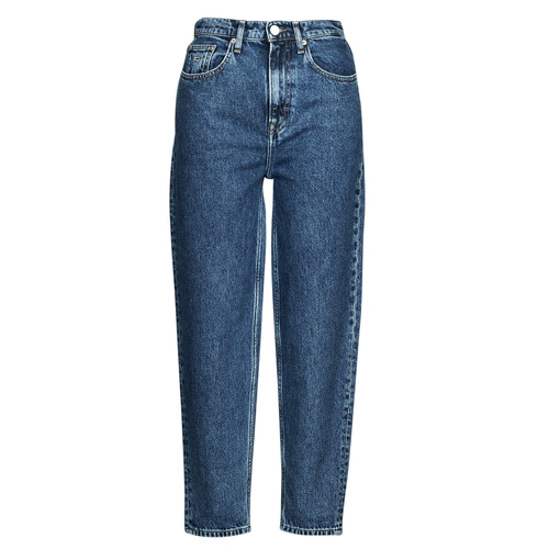 Tommy Jeans - MOM JEAN UHR TPRD DF6134 - Bleu