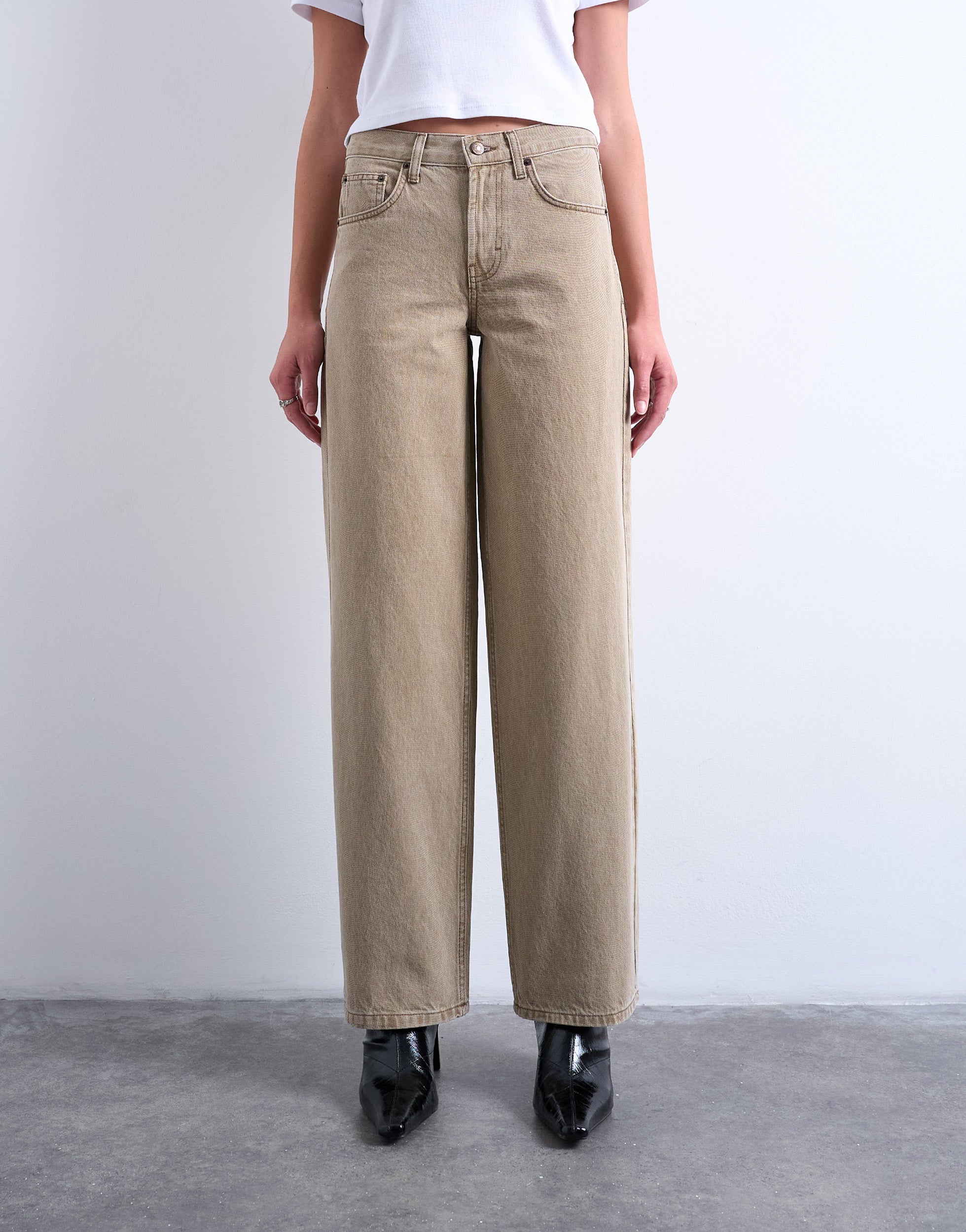 TSCINCH Low rise Wide leg fit Jeans