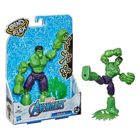Hasbro Marvel Avengers Bend and Flex, 1 Stück, 5-fach sortiert