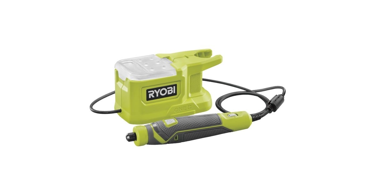 RyobiAccu-Rotatietool RRT18-0 rechte slijpmachine  (Groen/zwart, zonder batterij en lader)