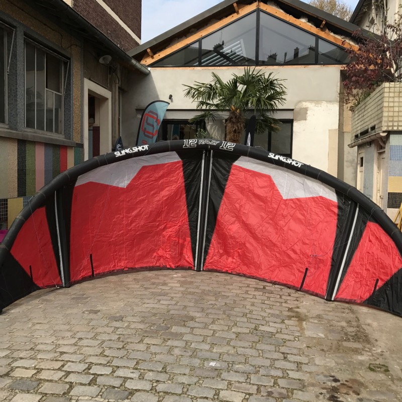 Aile Slingshot Rally 2012 taille 12m CS Complète avec barre - The Corner Shop