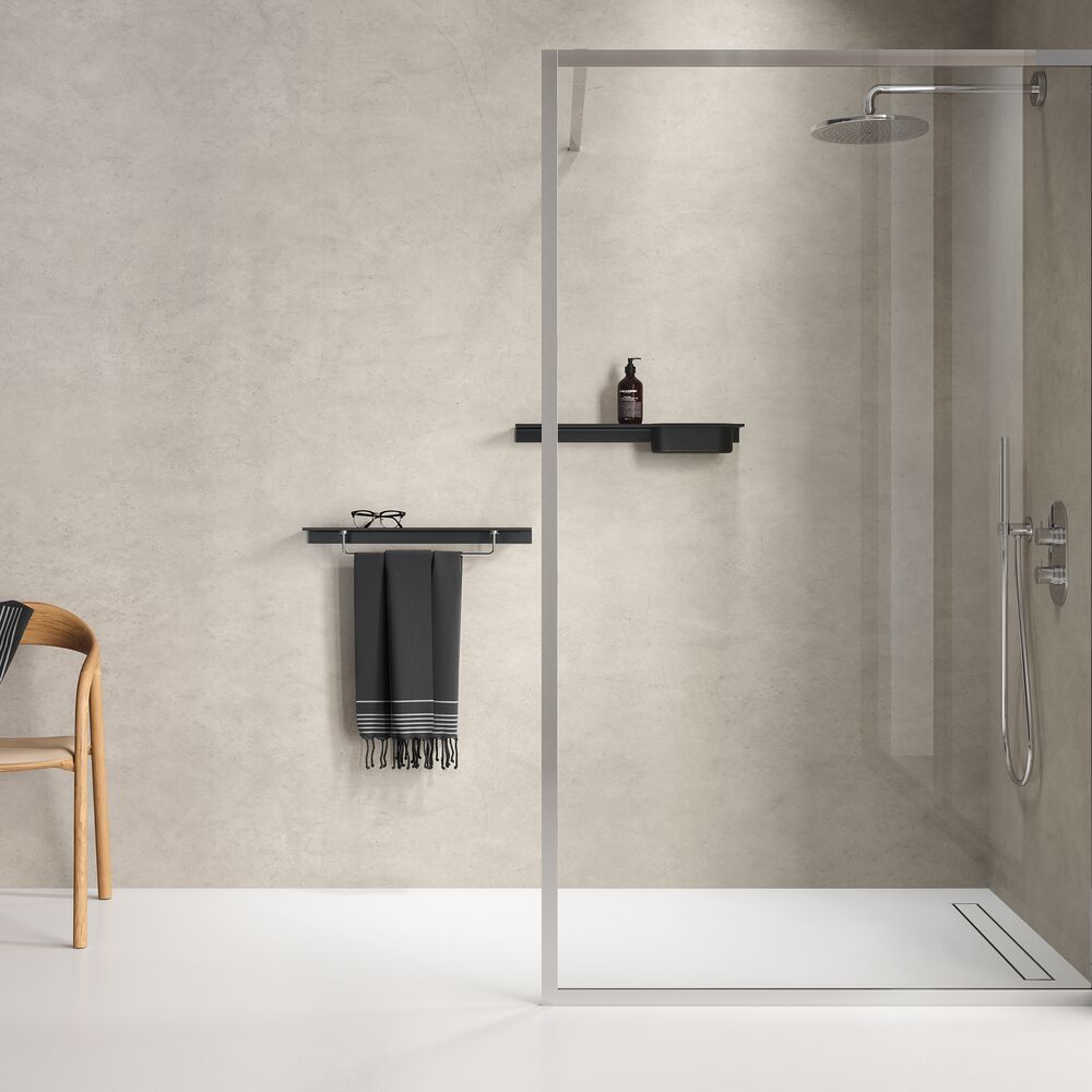 Geesa Leev planchet 60cm zwart