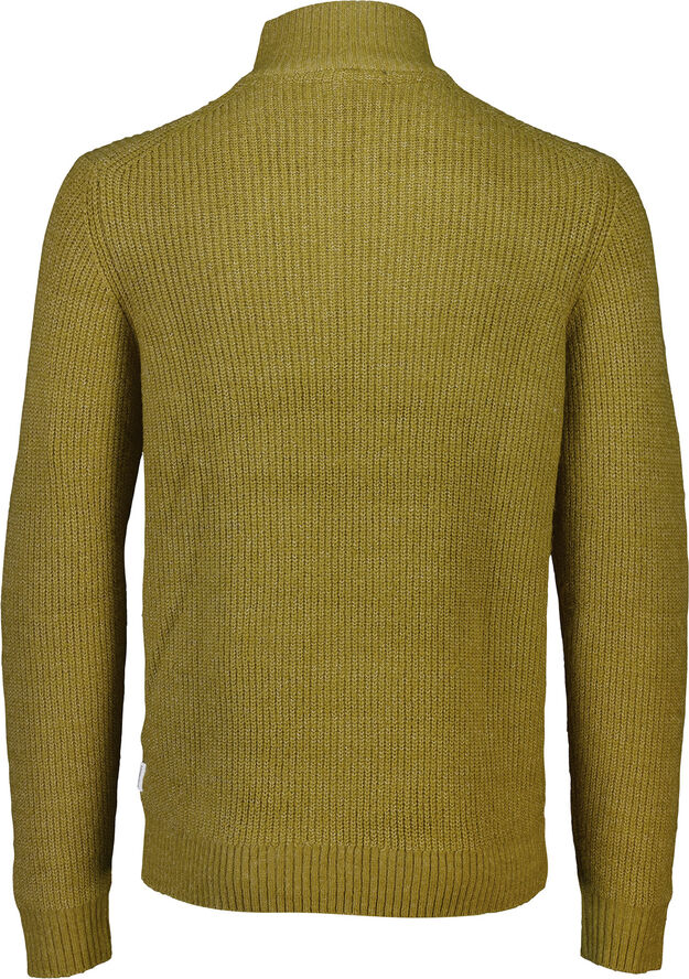 Lindbergh Stand-up collar knit Mid brown