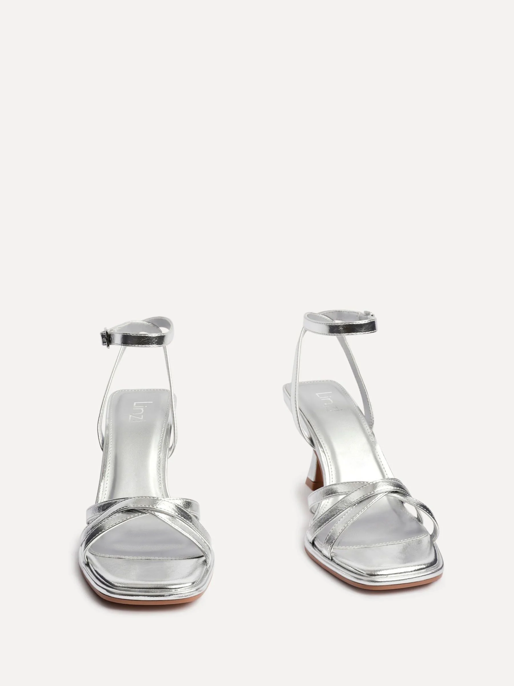 Zilver - Linzi Faro Strappy Heeled Sandals