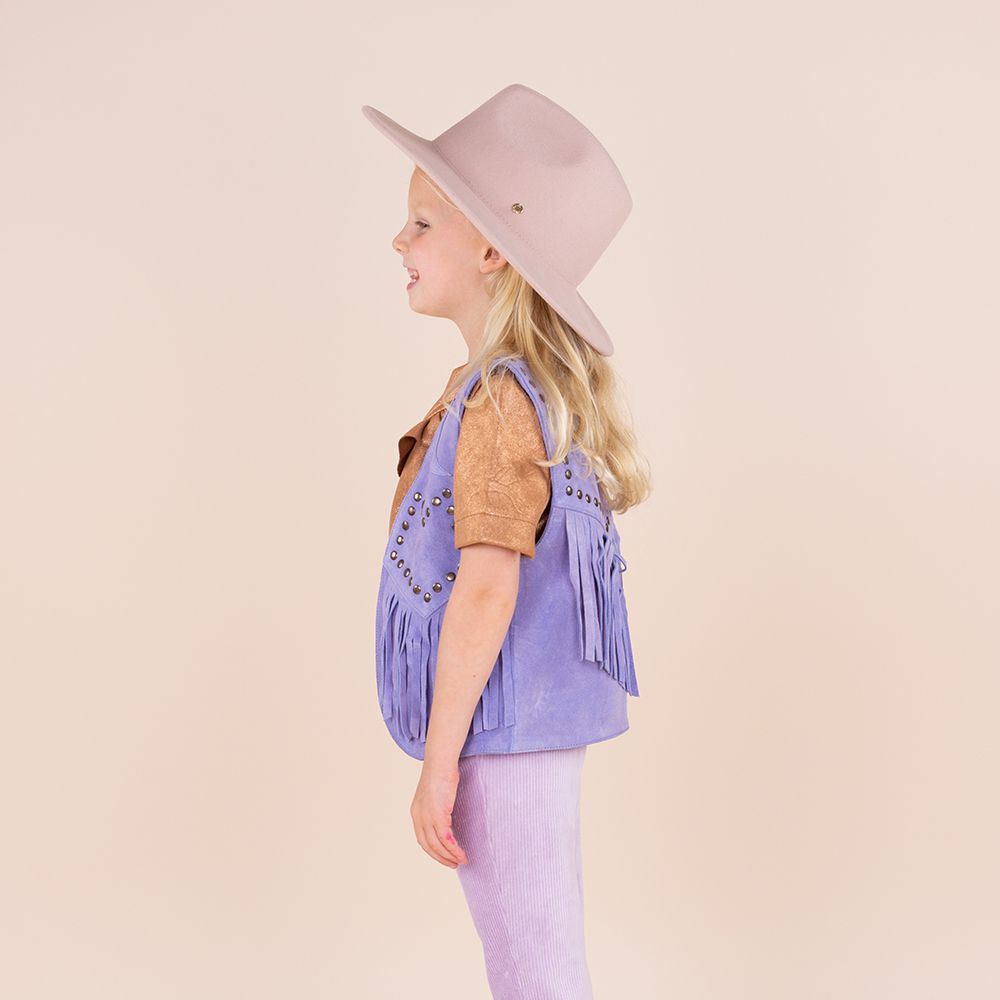 Moonrise kids western gilet Myrella Lila