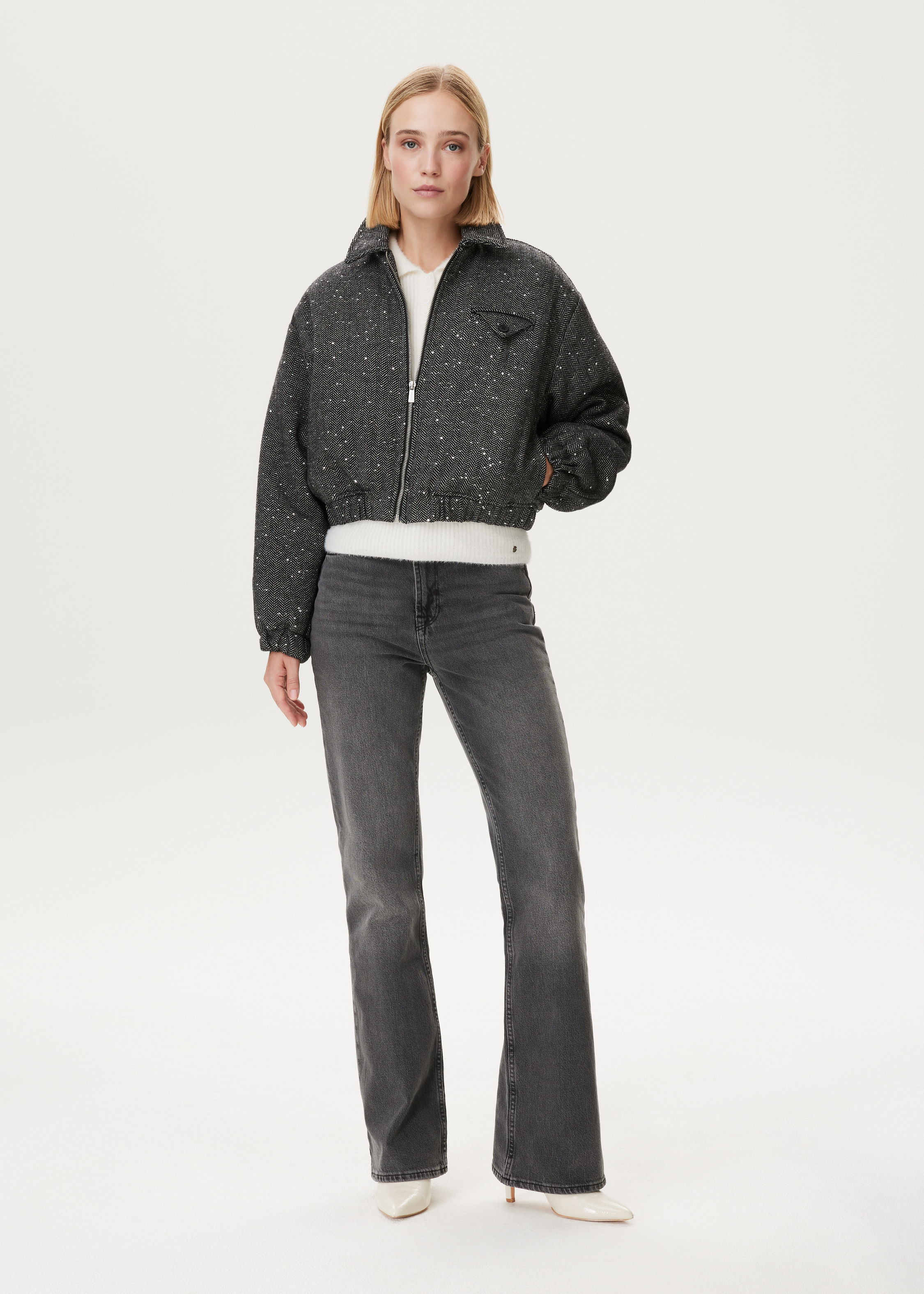 Sequins bomberjacket