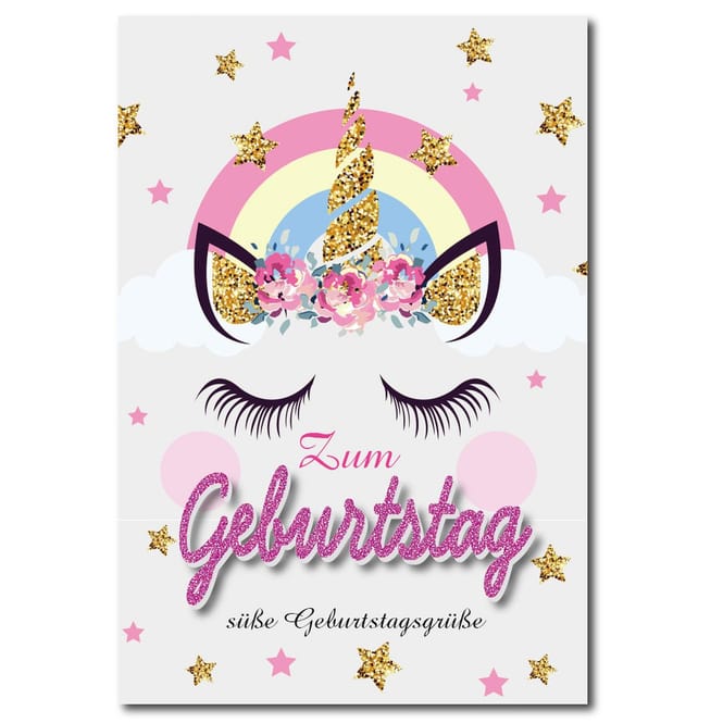 Geldkarte - Zum Geburtstag süße Geburtstagsgrüße