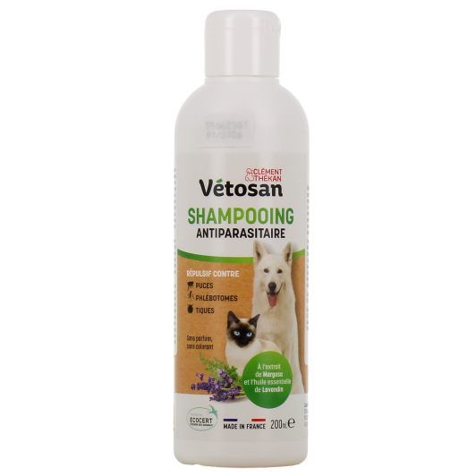 Clément Thékan Vétosan Shampooing Antiparasitaire