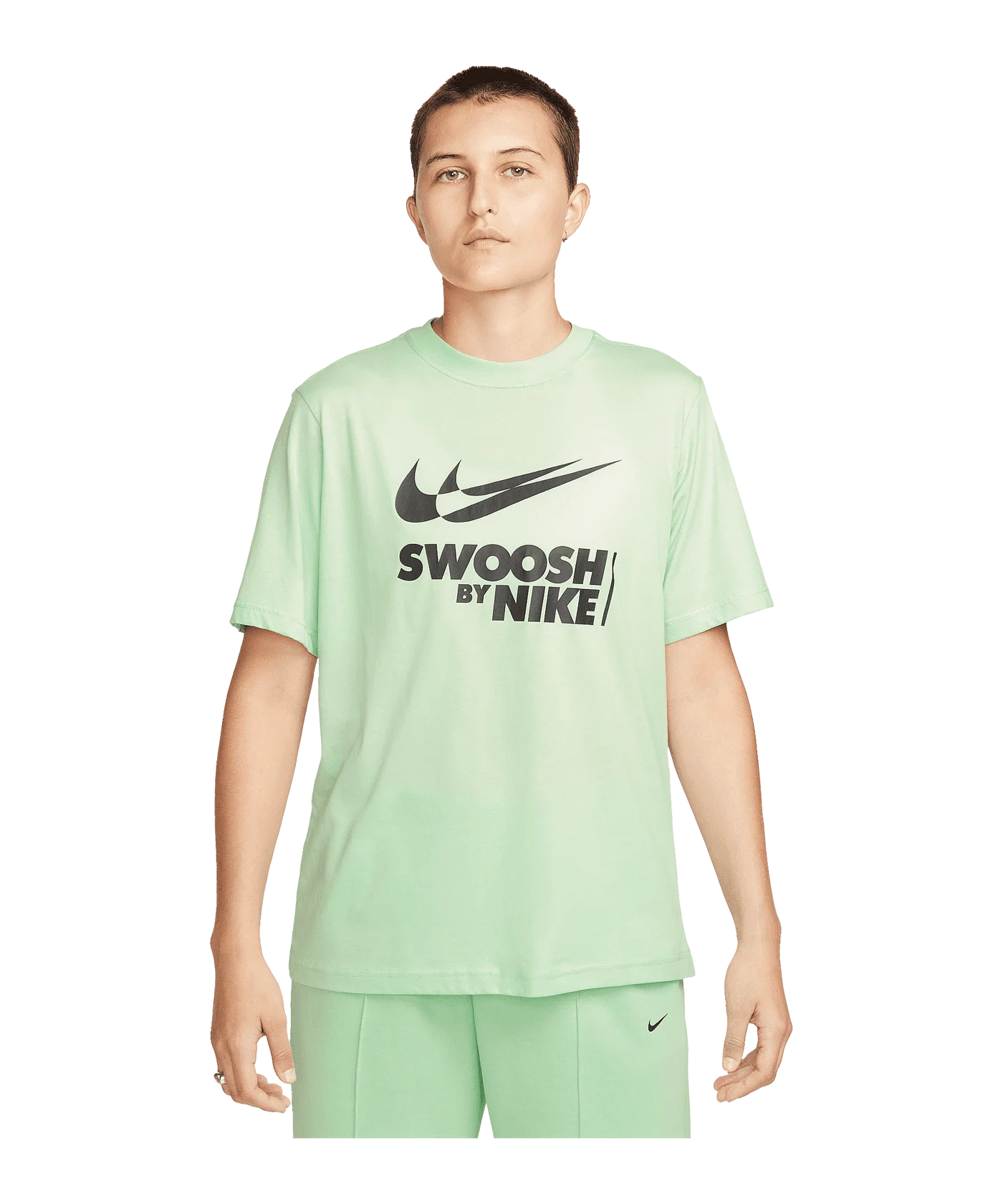 Nike BF T-Shirt GLS Damen Grün Schwarz F376
