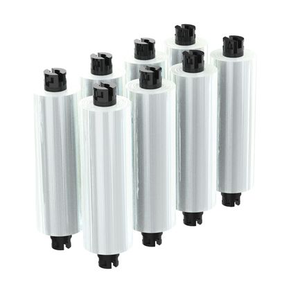 Roll-offs Alpinestars WIDE-VISION FILM CHARGE X8 - Blanc