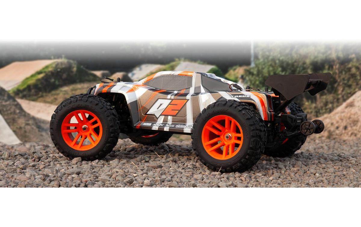 Stadium Truck Quantum2 XT Orange, 1:10<br>Off-Road RC Modell mit Brushless Allradantrieb