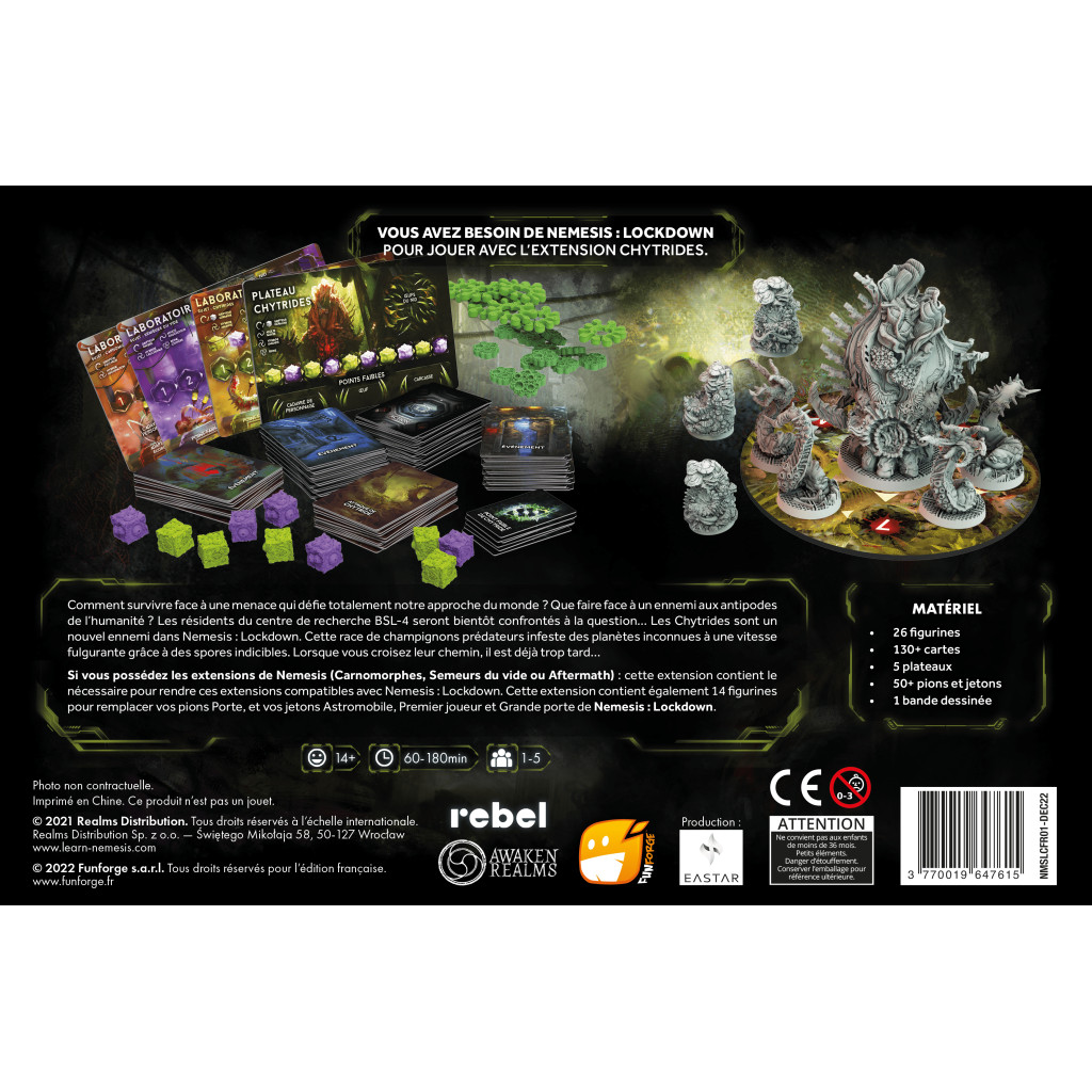 Nemesis: Lockdown - Chytrides - Occasion