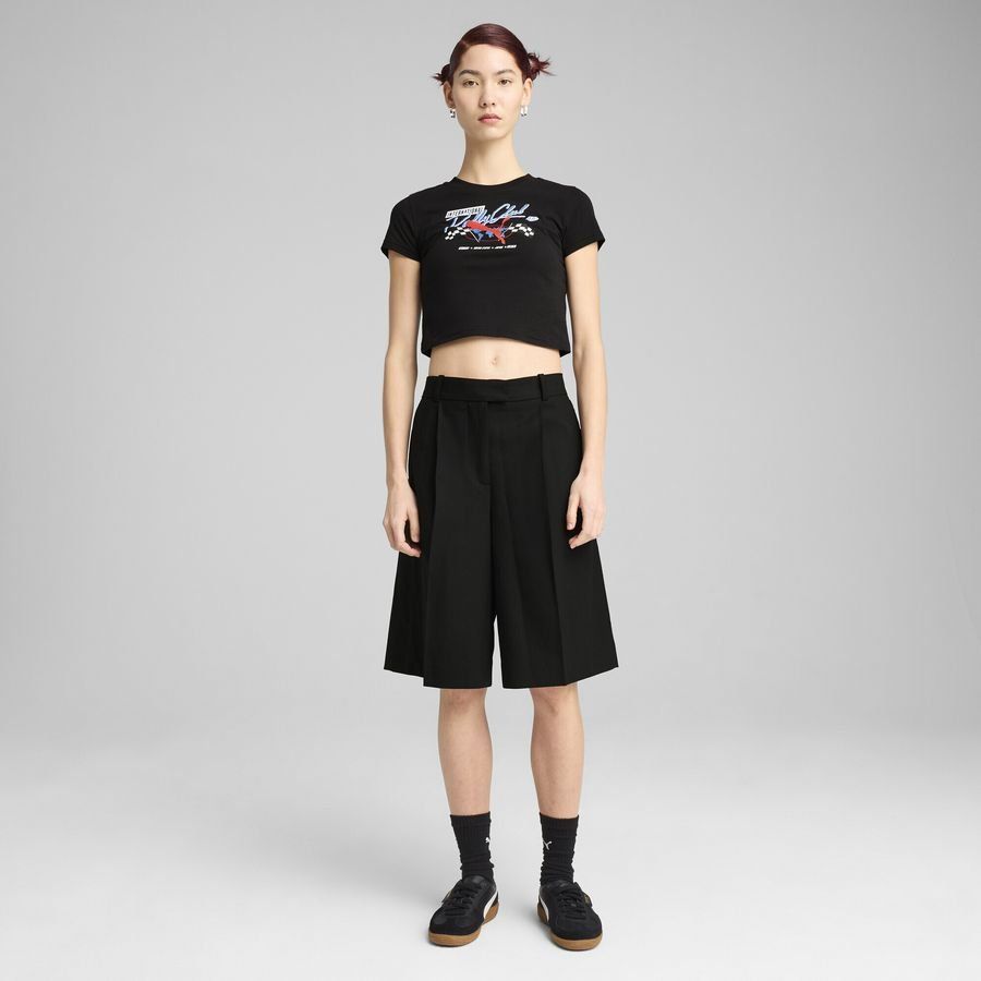 Puma GRAPHICS Kurzes figurbetontes Moto-T-Shirt
