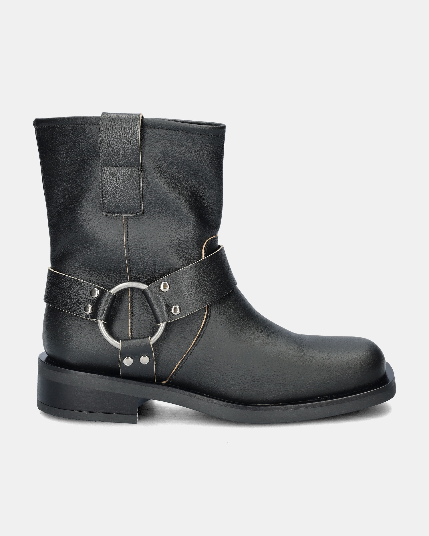 Nelson Bikerboots  - zwart