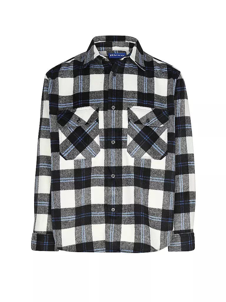 HUGO Overshirt EBOLT  schwarz