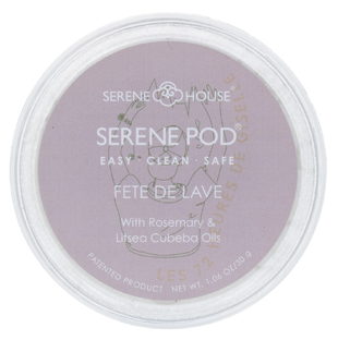 Serene House Fete De Lave Pod Rosemary Litsea Cubeba Oils 1ST