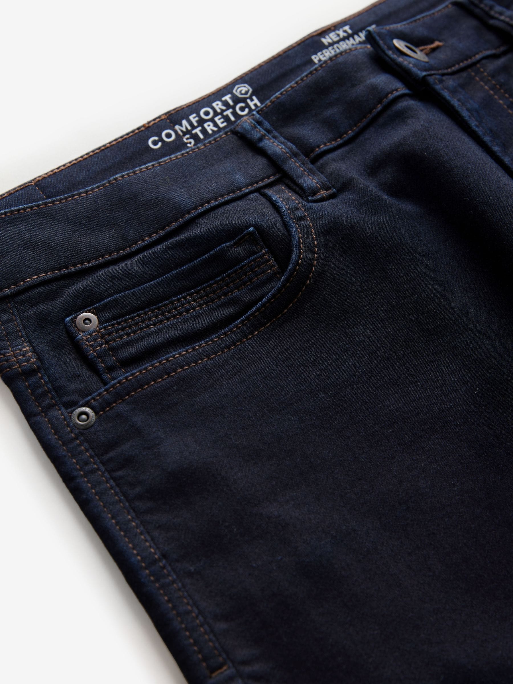 Indigo blauwe wassing - Slim Fit - Comfortabele stretchjeans