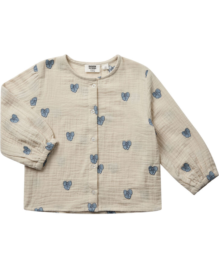 Magasin du Nord Collection Bowey 1G blouse - Organic GOTS Beige