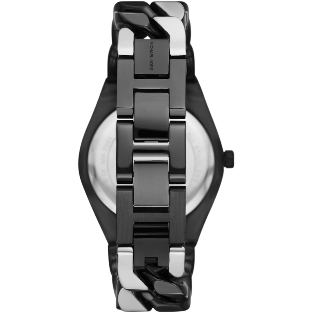 Michael Kors Slim Runway Exclusive Schwarz / Silbrig