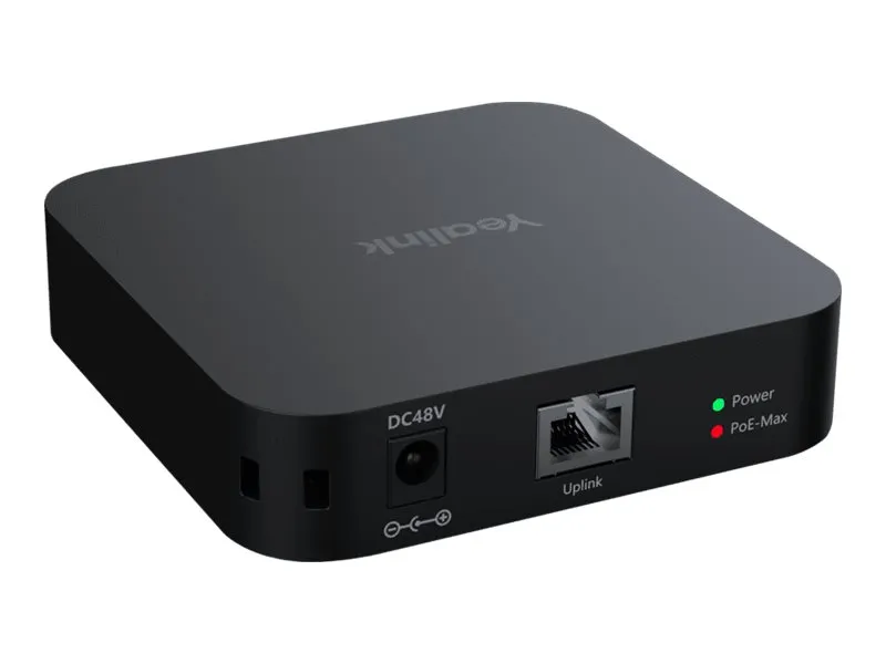 Yealink RCH40 E2 - Hub - 4 x 10/100/1000 (PoE ) - desktop - PoE  (90 W)