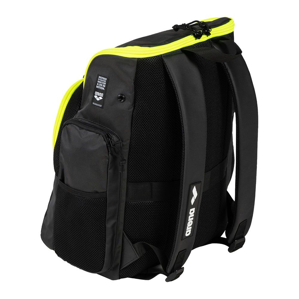 Arena SPIKY III 35L - Sac À dos dark smoke/neon yellow