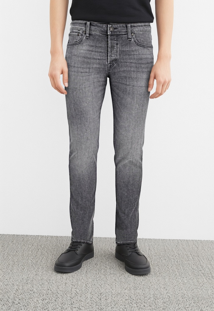 Jack & Jones Slim-fit-Jeans »JJIGLENN mit Used-Look und Stretchkomfort« Abriebeffekte, modisch, slim fit, Baumwollmischung