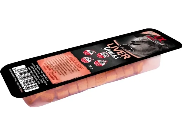 Liver Snack, AlphaSpirit 35 g - (16 pk/ps)