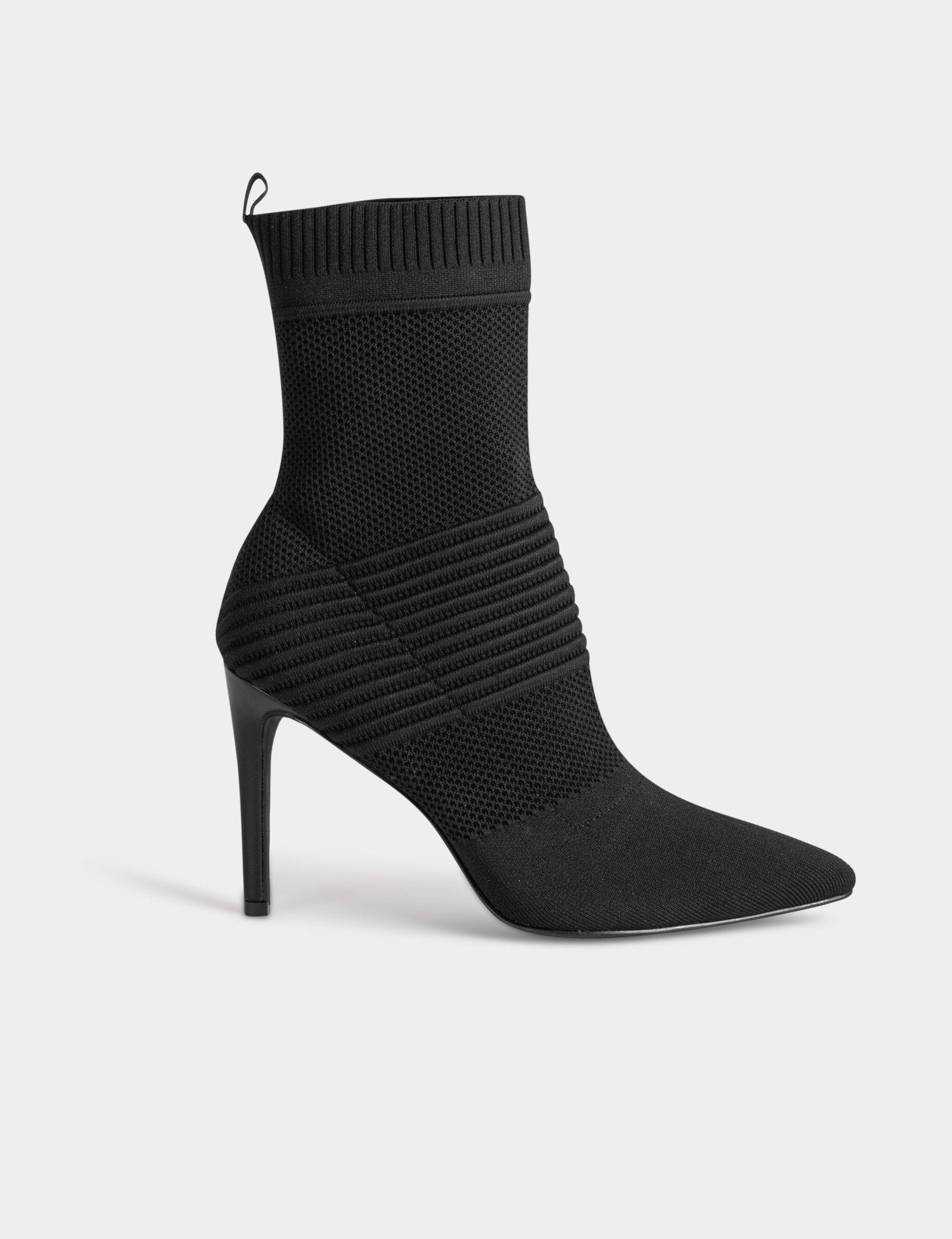 Bottines à talons aiguilles noir femme - noir