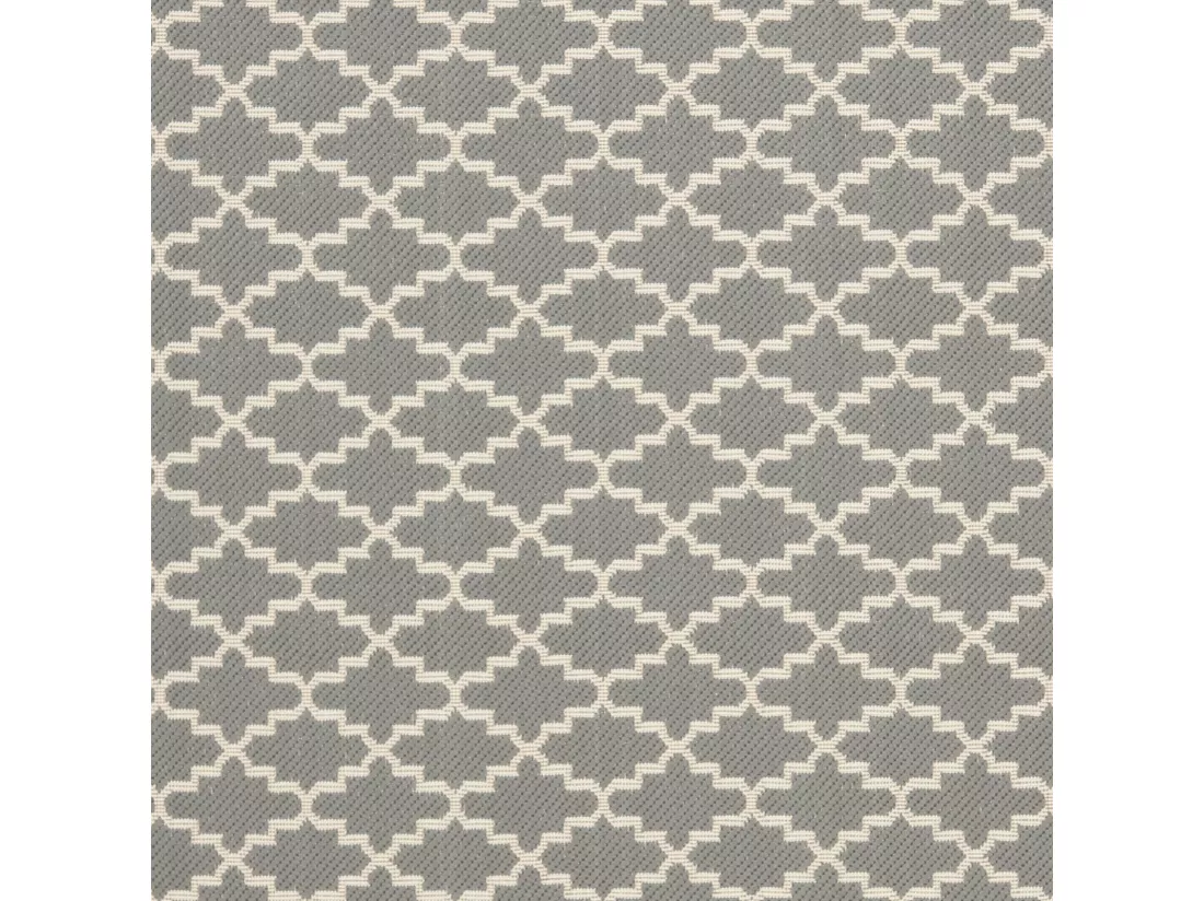 Tapis Anthracite & Beige 160 X 160 cm - Zinnia