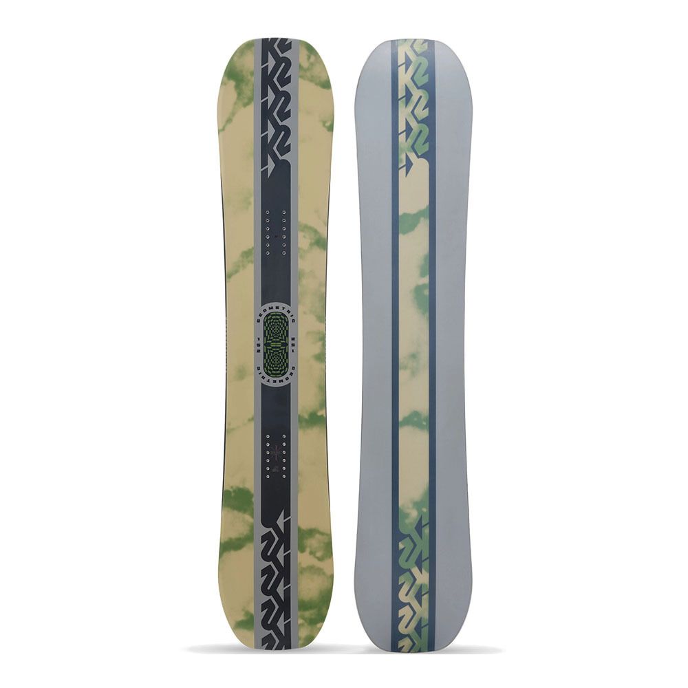 K2 GEOMETRIC 2024 - Snowboard freestyle Homme green/black/green/grey