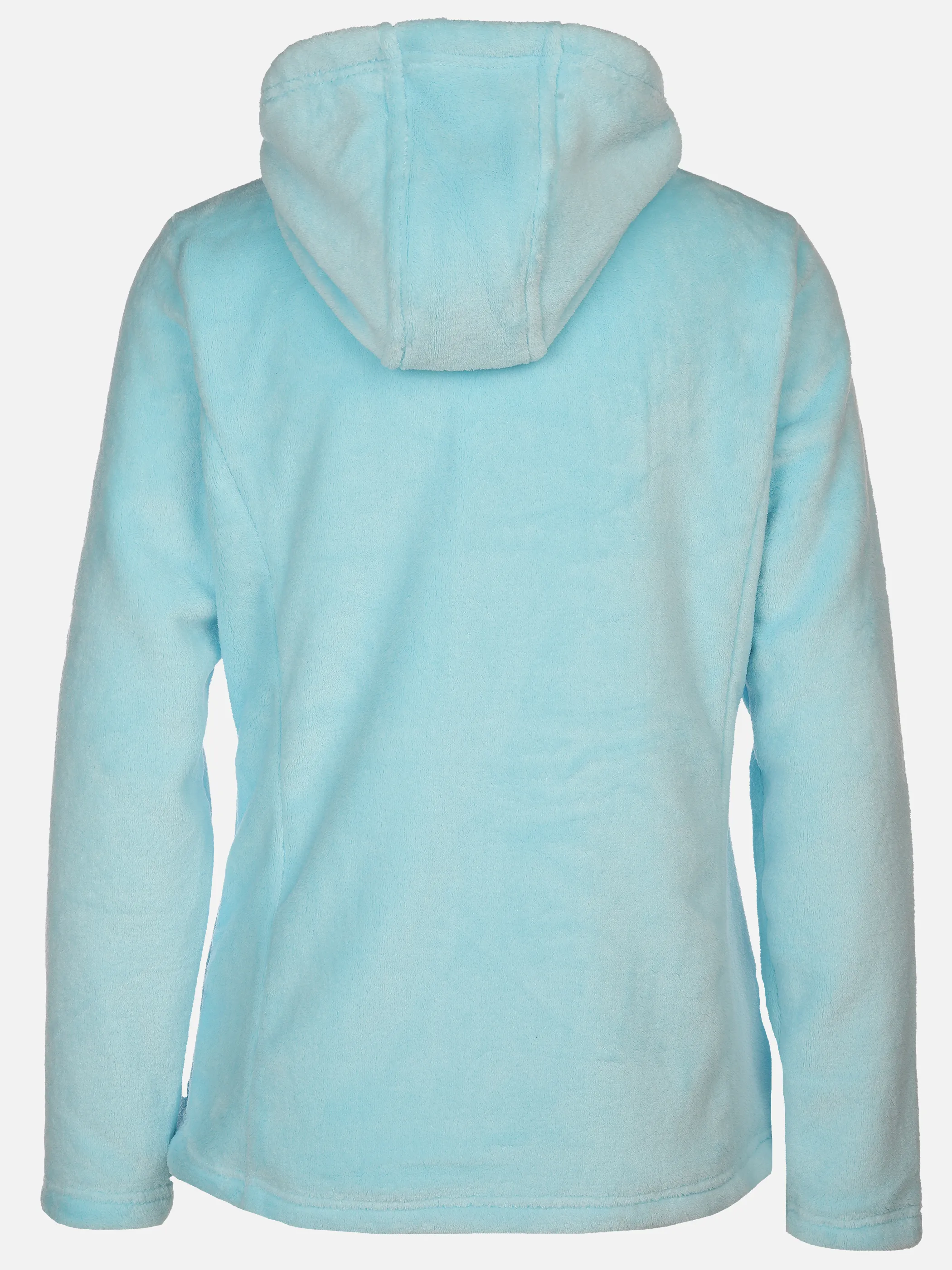 Damen Flauschjacke mit Kapuze