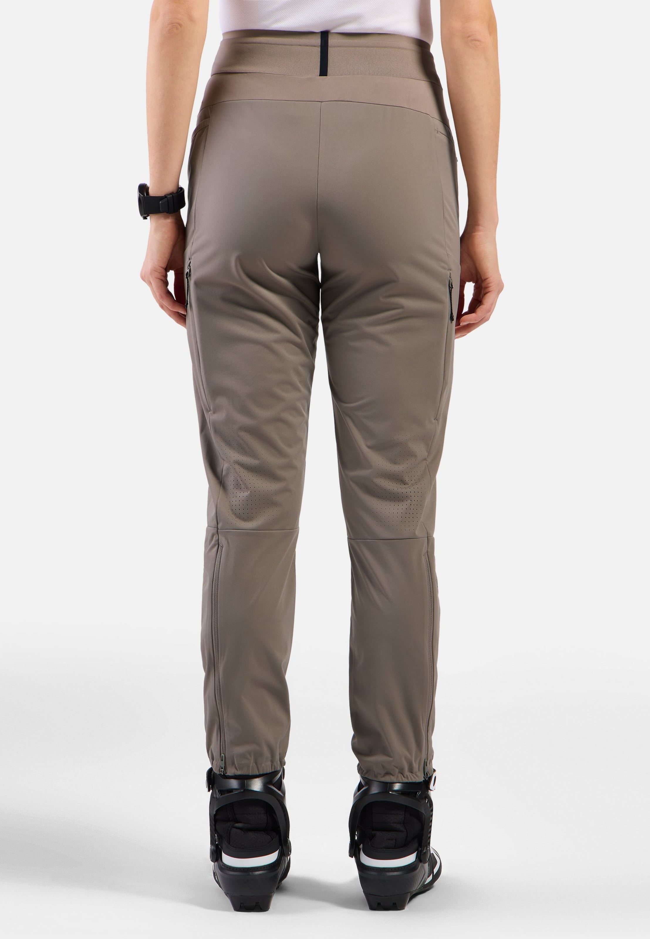 Winddichte Zeroweight Pro Warm Langlaufhose in cinder