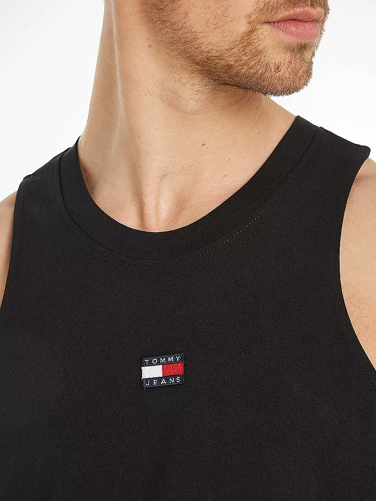 TOMMY JEANS Tanktop schwarz