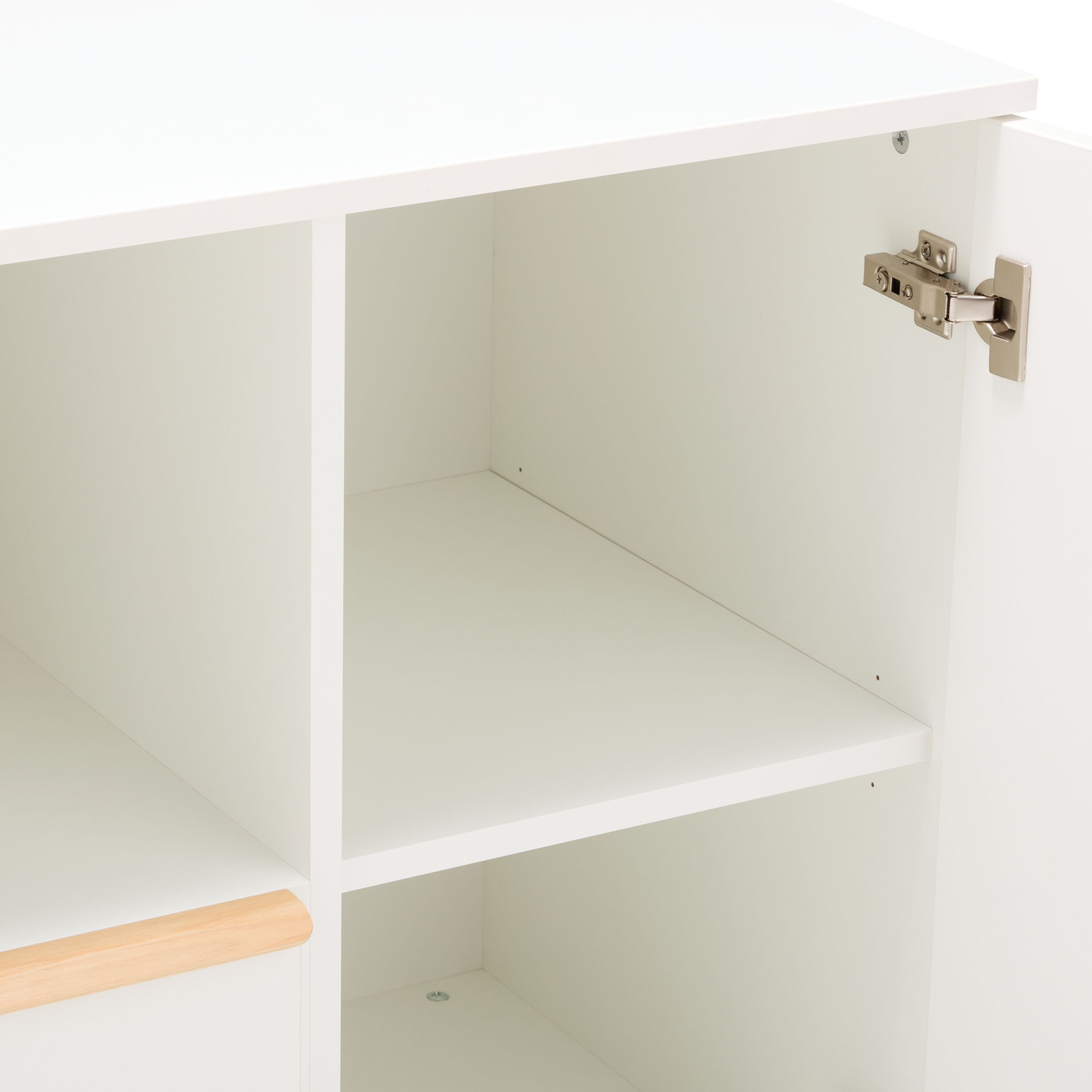 NIDO Wickelkommode - Weiss lackiert / B: 90.0 cm x T: 52.0 cm x H: 88.5 cm